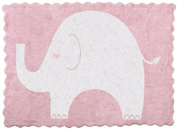 Alfombra elefantito 100% algodon lavables en lavadoras colores varios